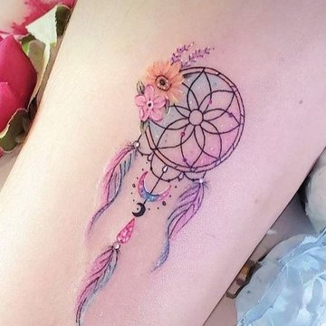 dream catcher tattoo ideas