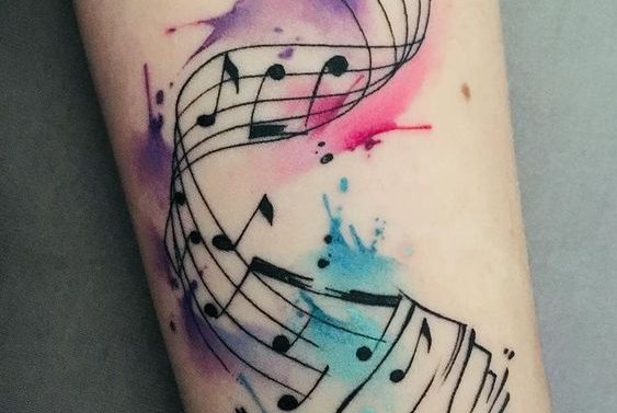 Music tattoos
