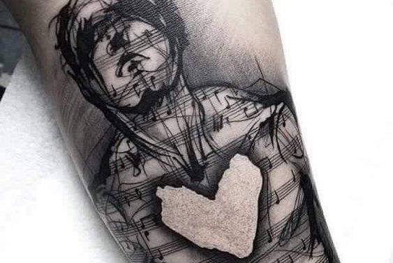 Music tattoos