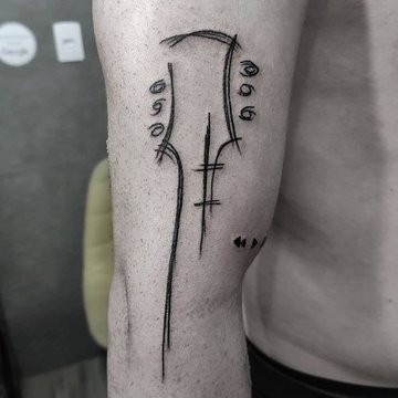 Music tattoos design