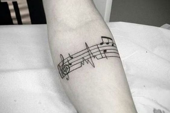 Music tattoos