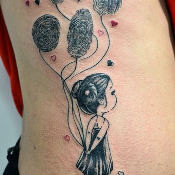 Fingerprint tattoos