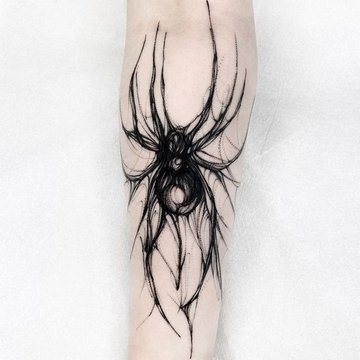 Spider tattoo