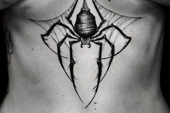 Spider tattoo