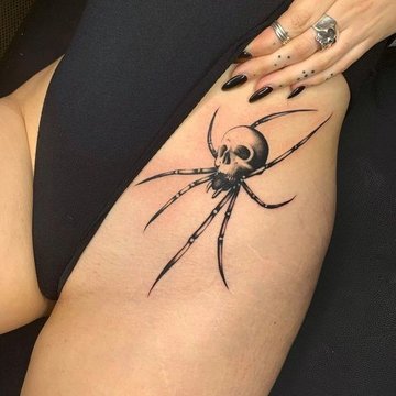 Spider tattoo