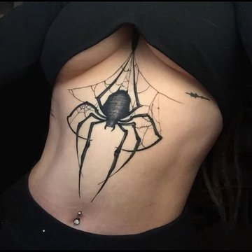 Spider tattoo