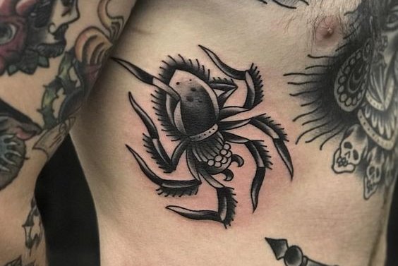 Spider tattoo