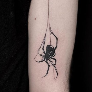 Spider tattoo