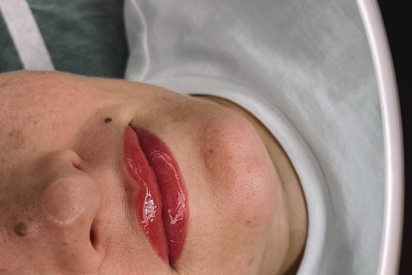 lip blush healing process