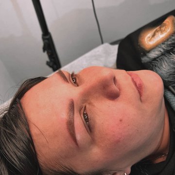 eyebrow feathering healing process
