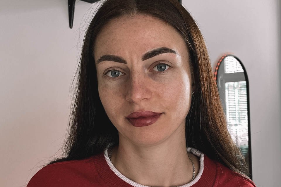 lip blush healing process