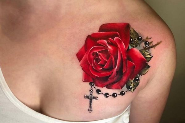 rose tattoo design