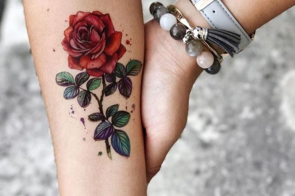 rose tattoo design