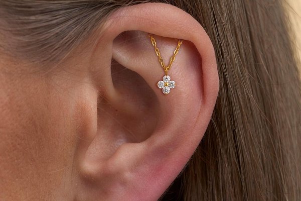 Hidden Helix Piercing