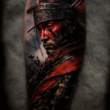 Samurai tattoo designs
