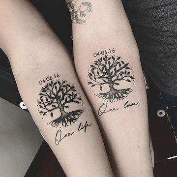 The family tree tattoo