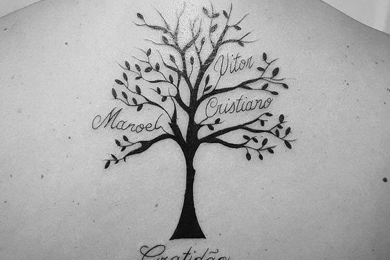 The family tree tattoo