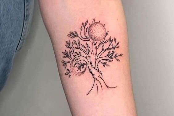 The family tree tattoo