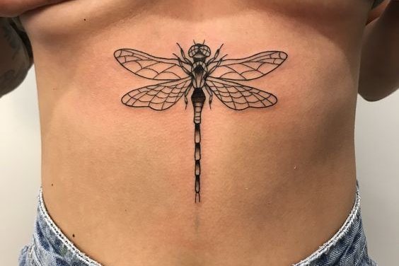 Dragonfly tattoo