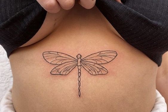 Dragonfly tattoo