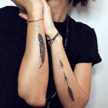 Arrow tattoo