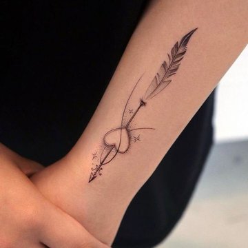 Arrow tattoo