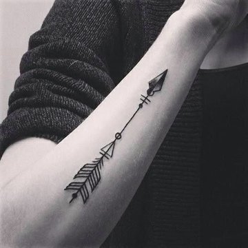 Arrow tattoo