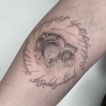Lord of the Rings tattoo