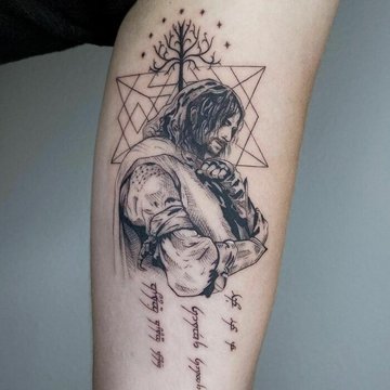 Lord of the Rings tattoo