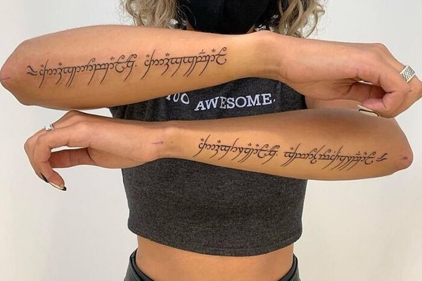 Lord of the Rings tattoo