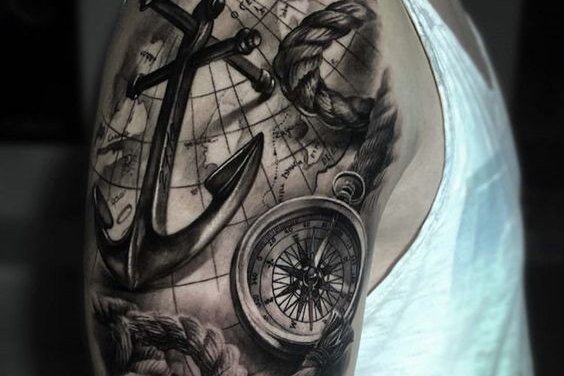Anchor tattoo