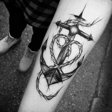 Anchor tattoo designs