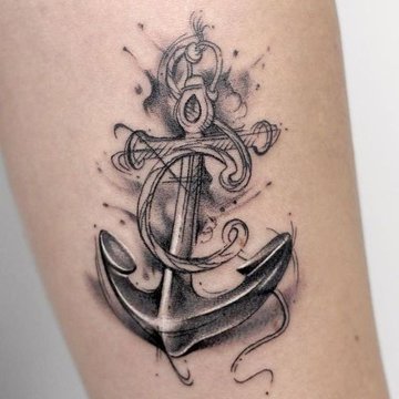 Anchor tattoo designs
