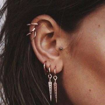 Triple Helix Piercing