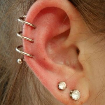 Triple Helix Piercing
