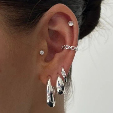 Low Helix Piercing